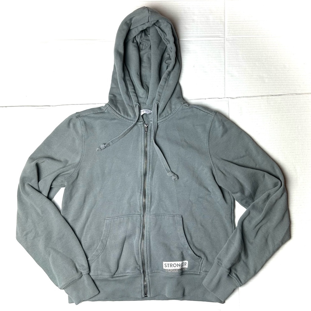 Peloton Womens Ultimate Lightweight Relaxed Zip Hoodie Small Jacket‎ Sweatshirt